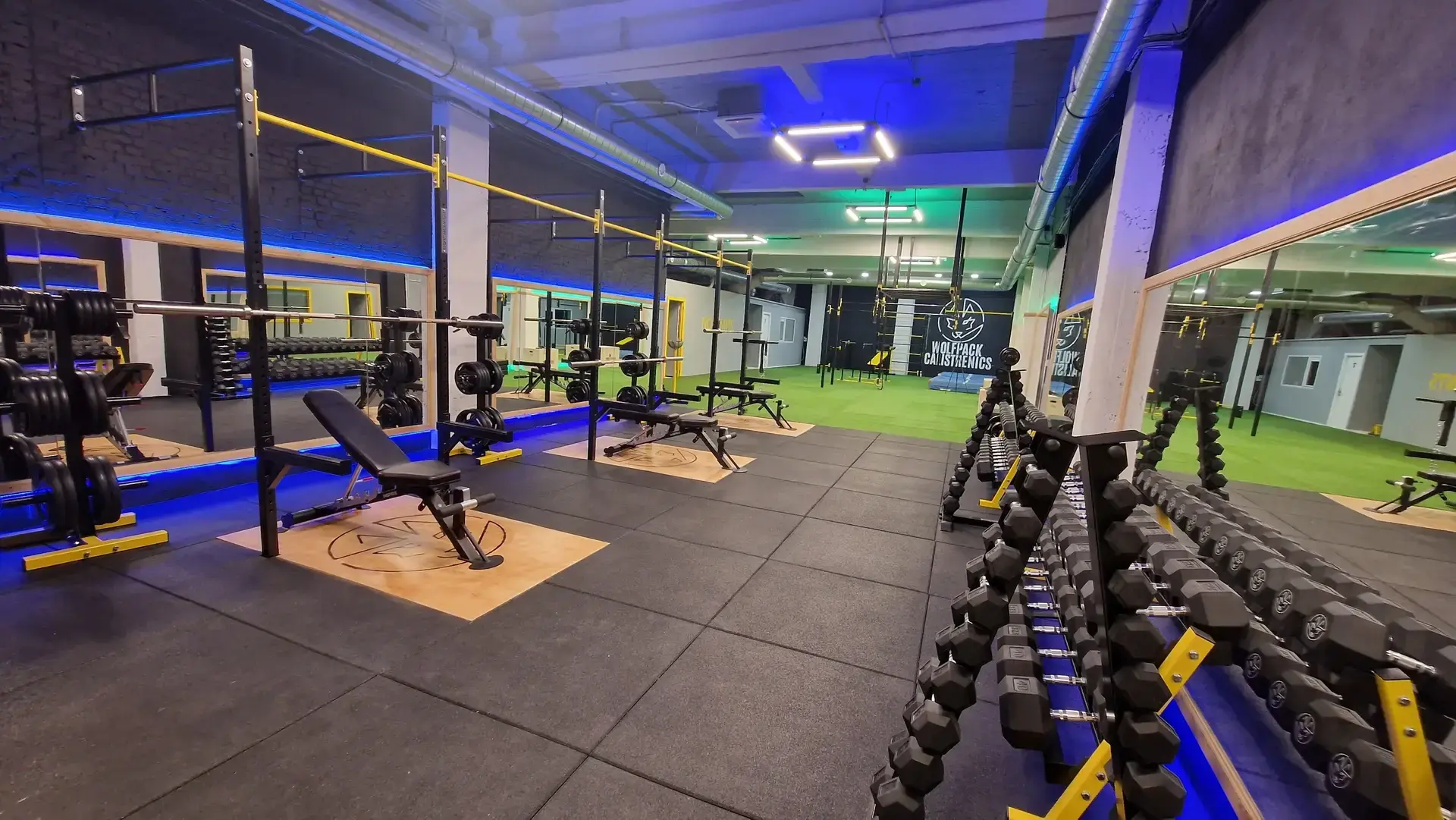 Calisthenics training in de Wolfpack gym in Antwerpen-Berchem